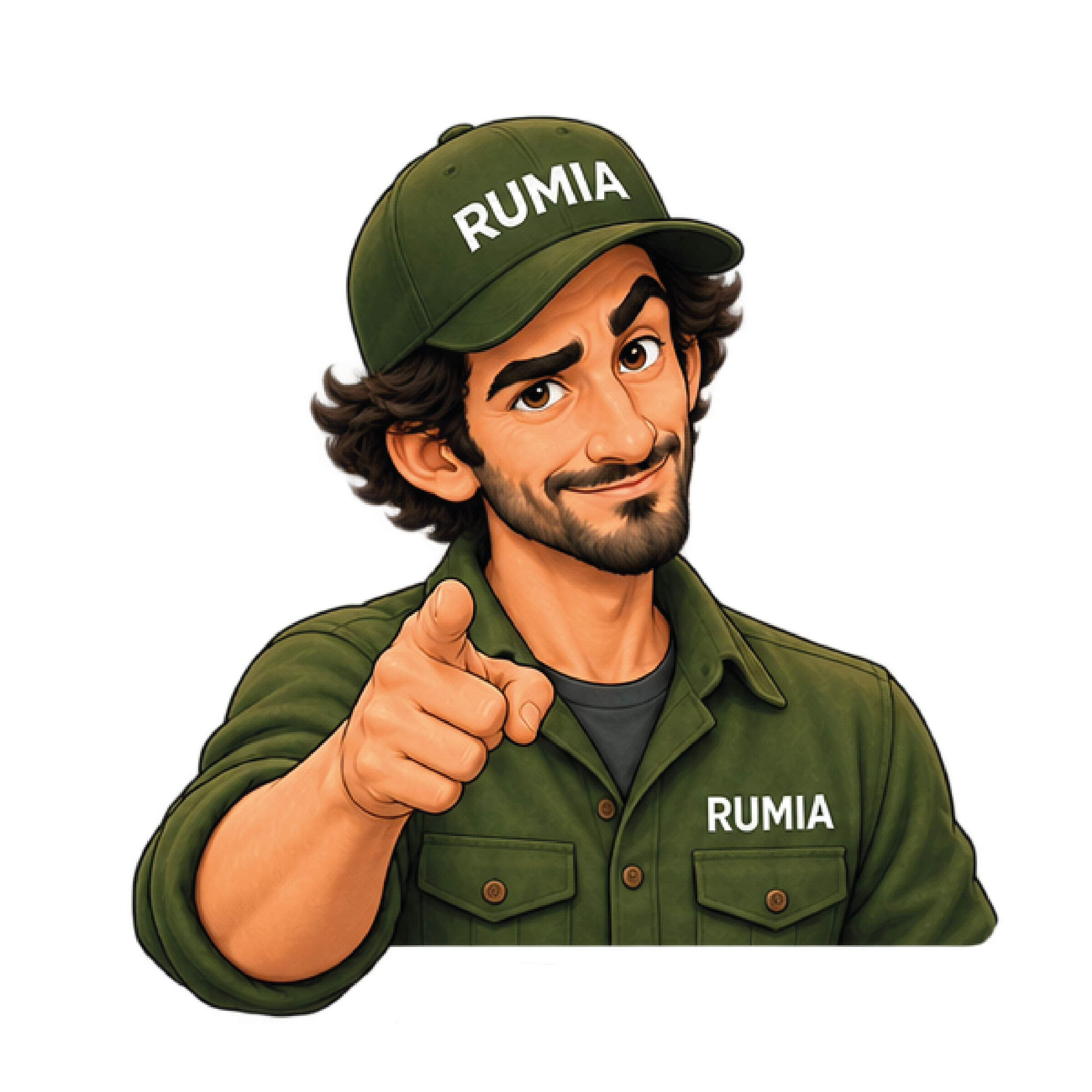 Ilustración de El Tero, agente de RUMIA